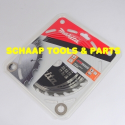 Cirkelzaagblad 190 mm x 30 mm 24 tanden wisseltand (W) MakForce + Reduceerringen 15,88 - 20 mm | B-08355